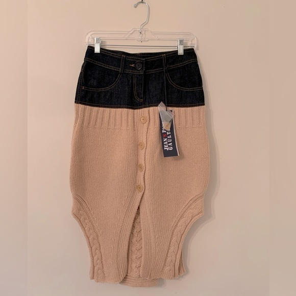Jean’s Paul Gaultier Sweater Skirt - Picture 1 of 7